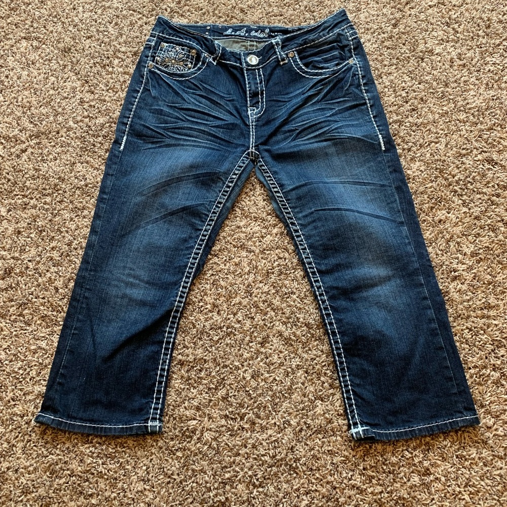 LA Idol Capris Size 13 W:35 L:18